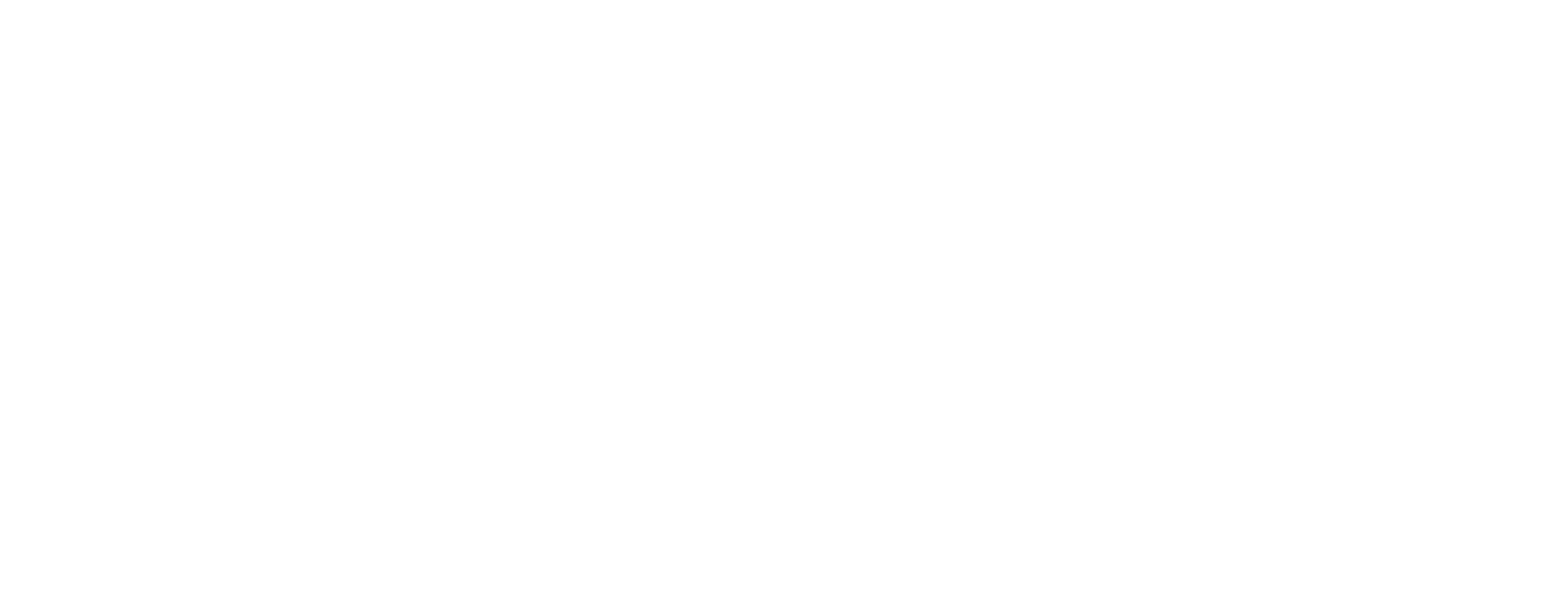 Space Bun Logo - White